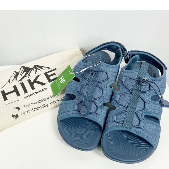 Hike Footwear Barefoot Sandals Shoes Blue Unisex EU Sz 41 W 10/10.5 M 8/8.5 - Picture 1 of 7